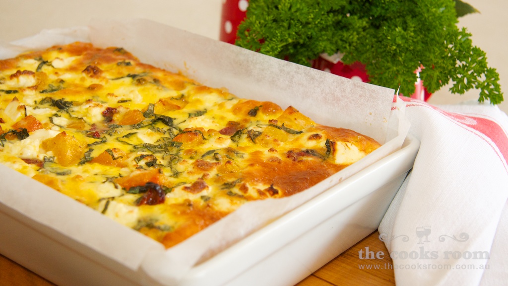 It's all day dining really. Weekend breakfast or brunch, a simple supper, or even a canape - for this, just cook in a lamington tin, cool, and cut into tiny squares. Frittata is just an Italian...