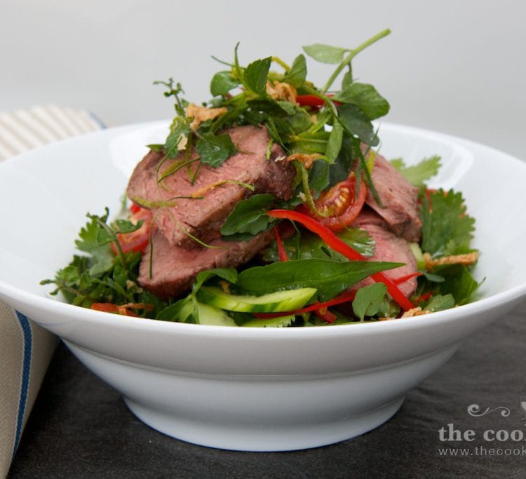 Spicy Asian Beef Salad