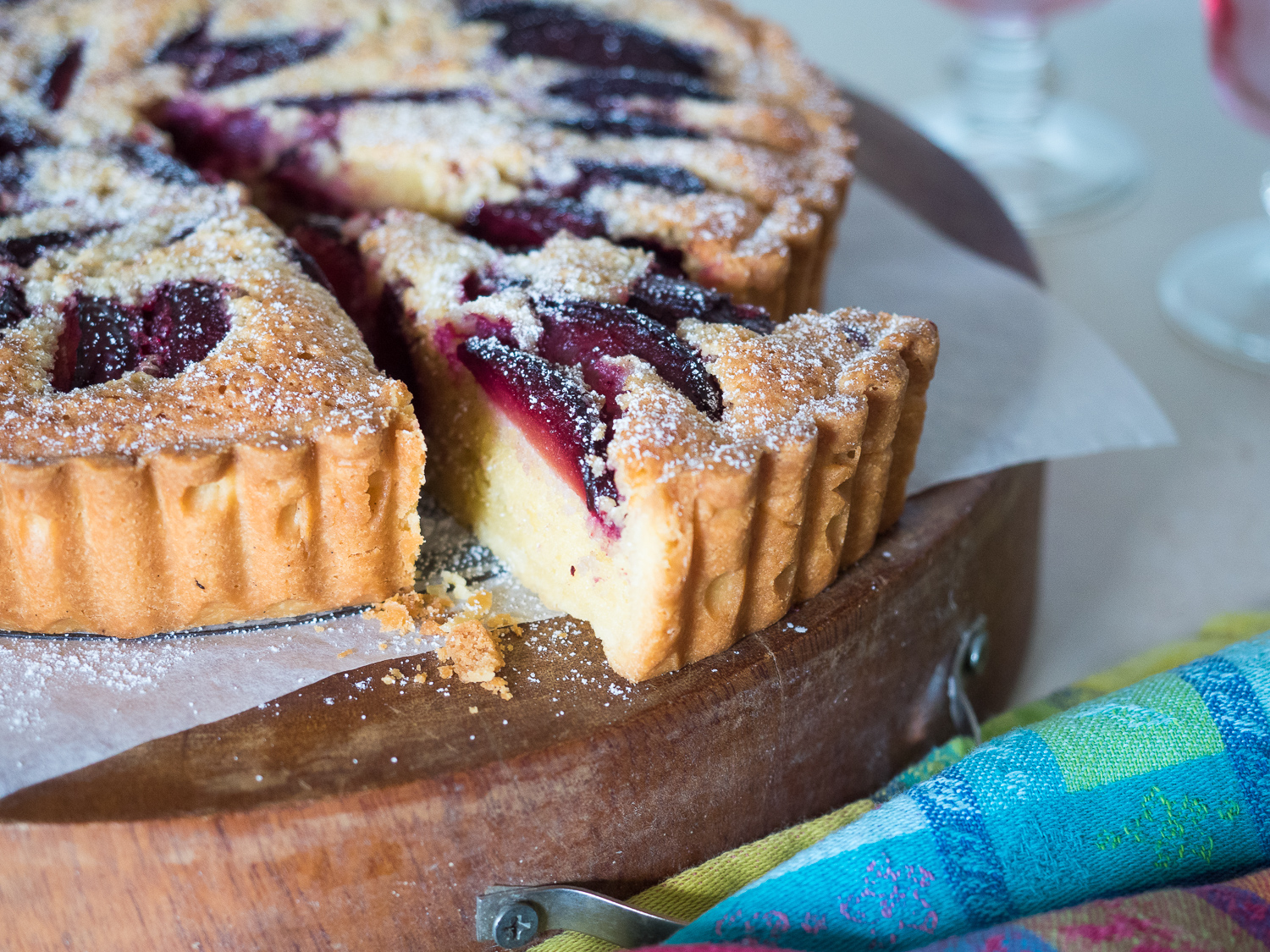 Everyone needs an easy, impressive and delicious dessert-tart recipe up their sleeve. Mine is this incredibly versatile Plum Frangipane Tart. Frangipane is a lovely French invention of...
