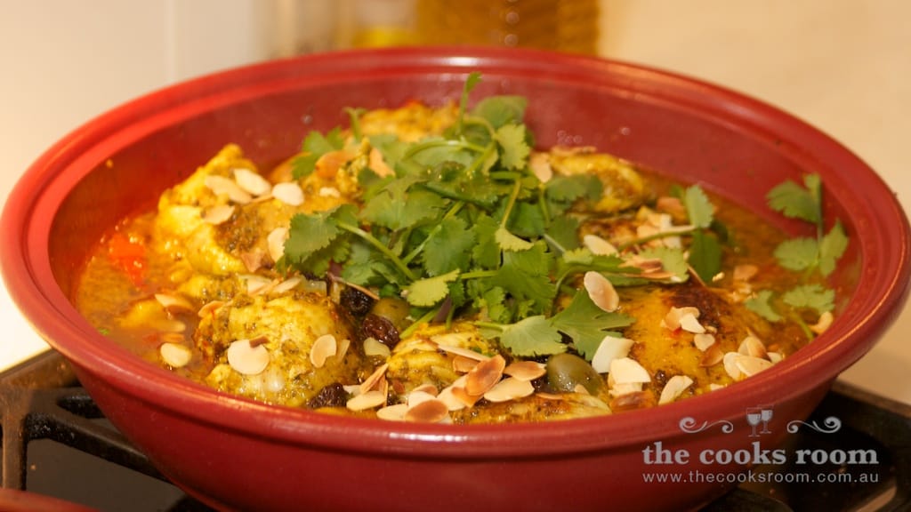 Chicken Tagine with Lemon and Olives